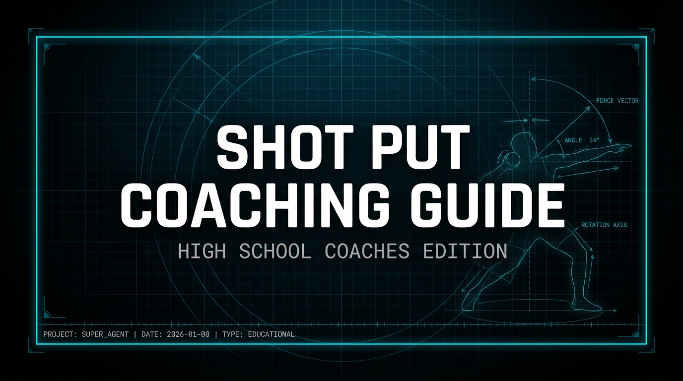 Shot Put Coaching Guide cover
